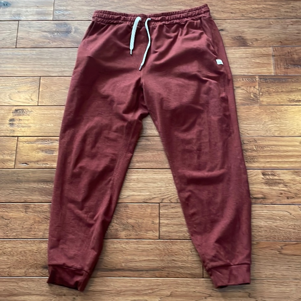 Vuori Burgundy Performance Jogger